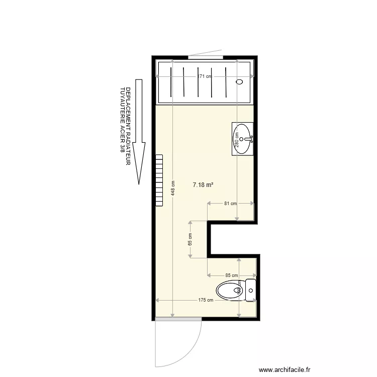 HUDE BERNADETTE . Plan de 
