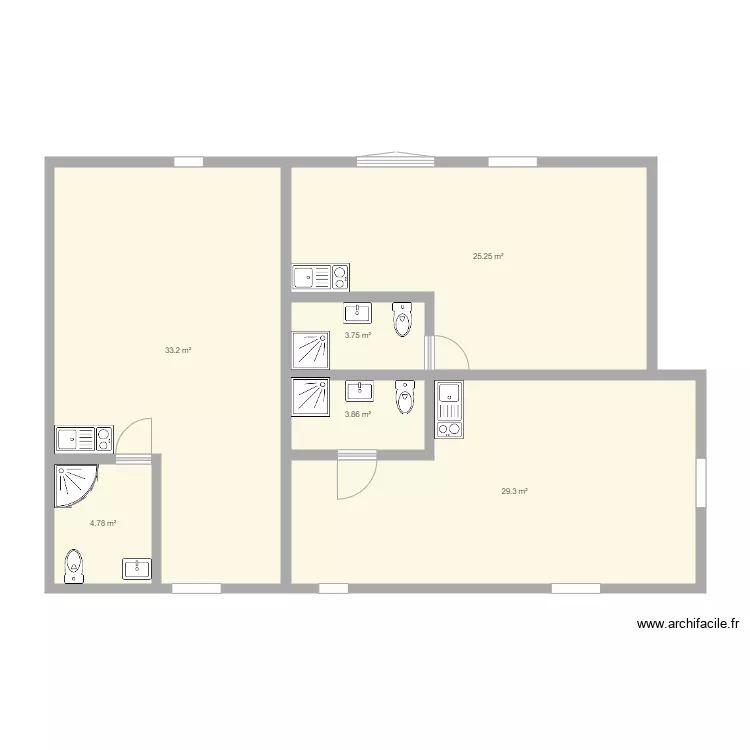 plan rdc bron. Plan de 