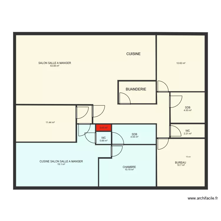 PLAN LA CROIX DE FER. Plan de 