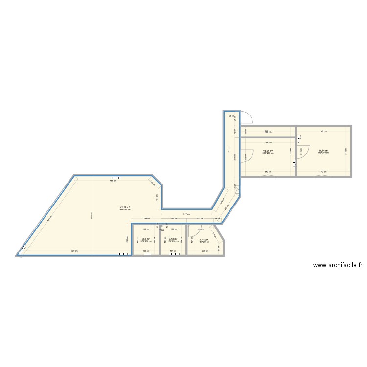 agence . Plan de 0 pièce et 0 m2