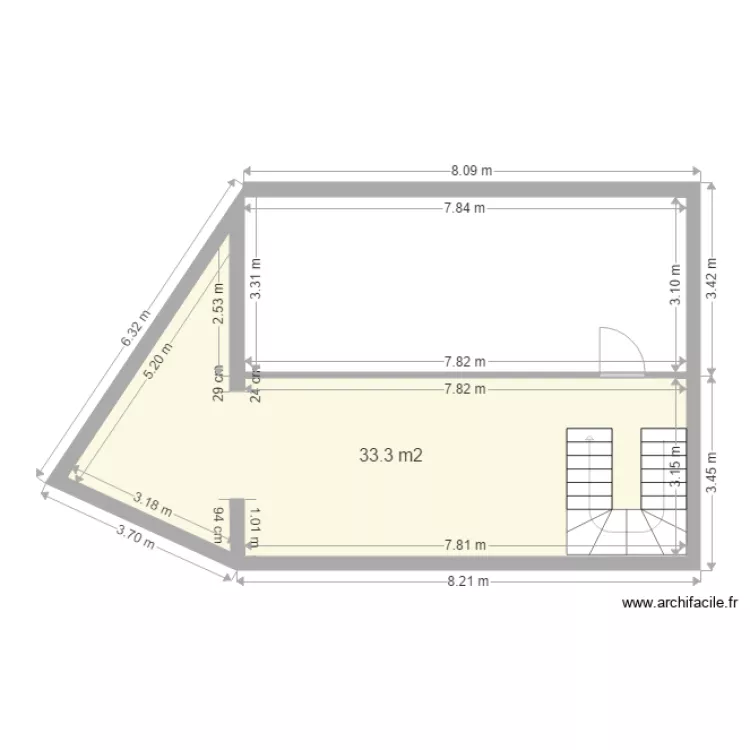 plan 1. Plan de 