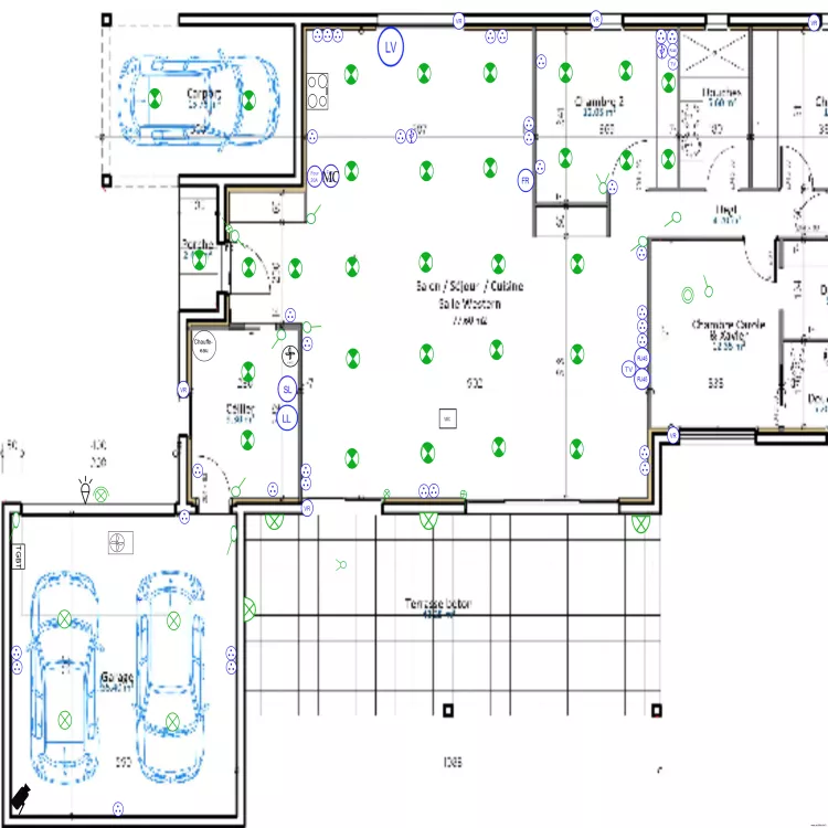 PLAN ELEC PRESTAULT. Plan de PLAN ELEC PRESTAULT. Plan de