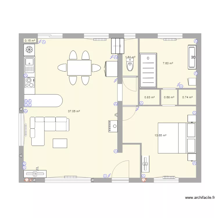 cyriac rdc prise. Plan de 