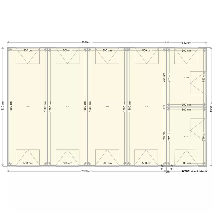 rama st francois. Plan de 
