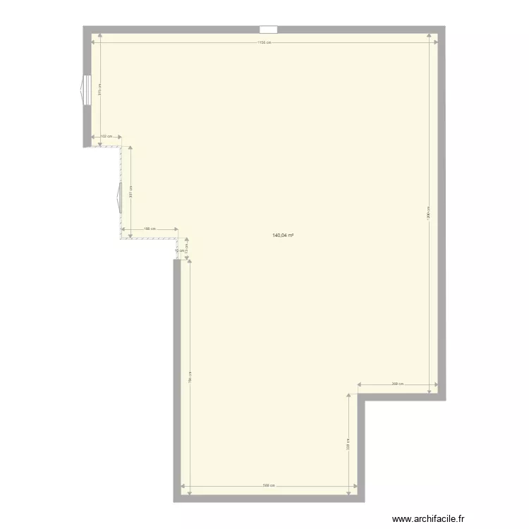 GIGNAC ss sol ORIGINAL. Plan de 