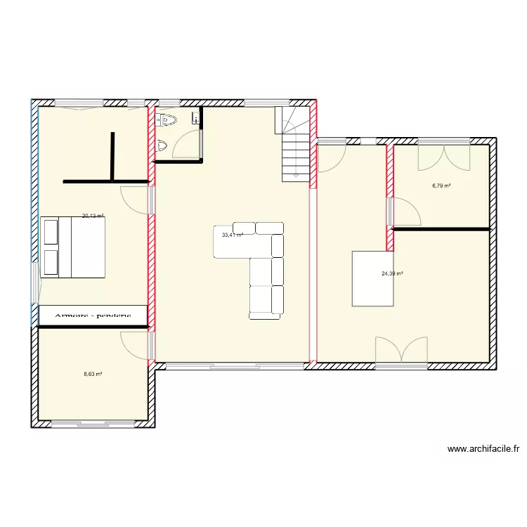 RDC CHECY 4. Plan de 