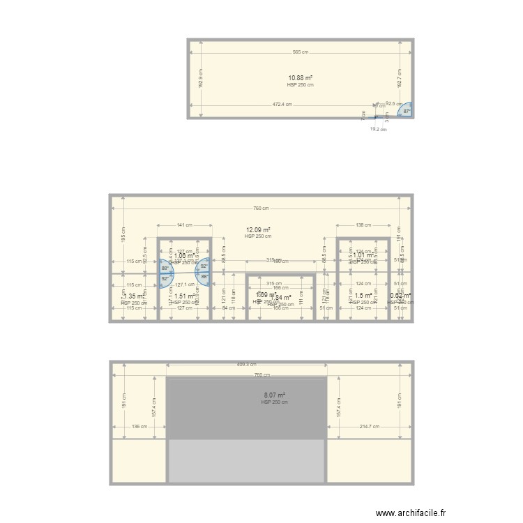 VERGNE SM. Plan de 0 pièce et 0 m2