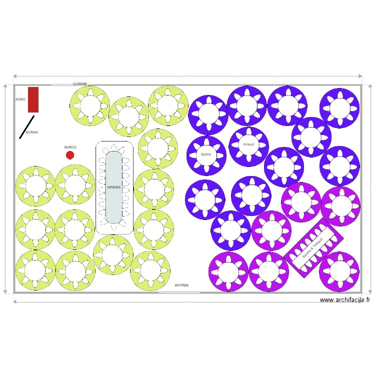 PLAN DE LA TENTE v6. Plan de 0 pièce et 0 m2