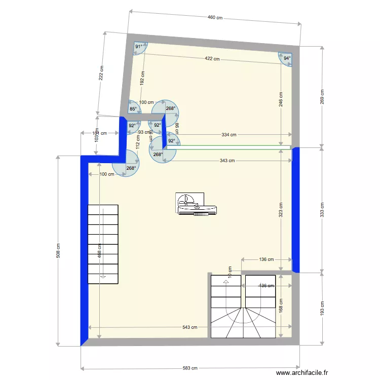 2 eme étage Projet Barr. Plan de 2 eme étage Projet Barr. Plan de