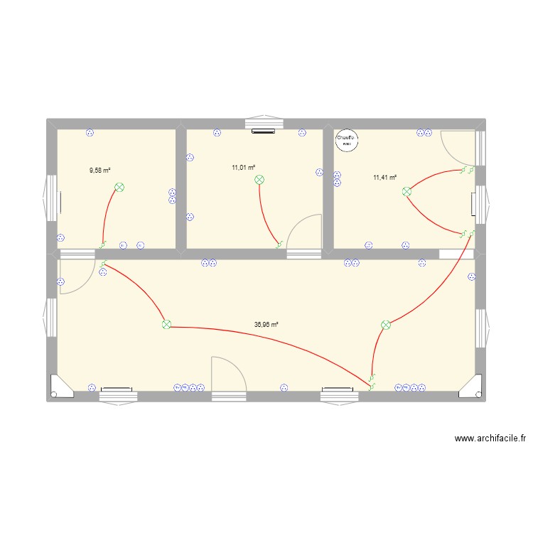 Projet haute vienne. Plan de 0 pièce et 0 m2