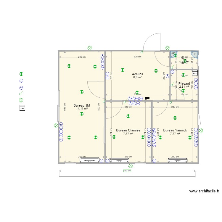 bureau2. Plan de 0 pièce et 0 m2