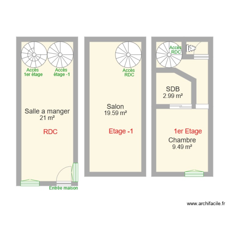 RUFFIER Caserne. Plan de 0 pièce et 0 m2