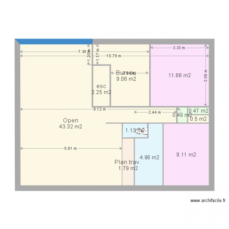 TOF3. Plan de 0 pièce et 0 m2