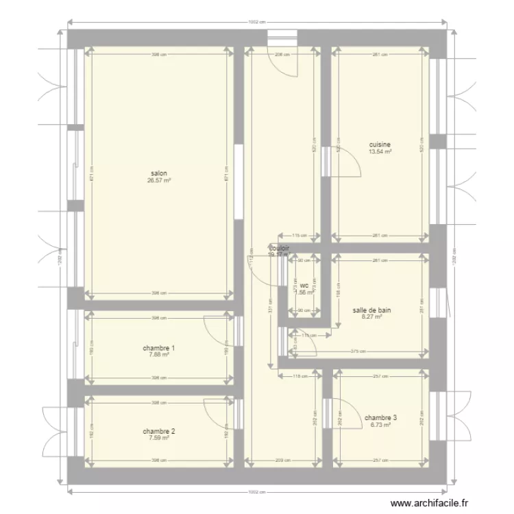 CASCINA. Plan de 