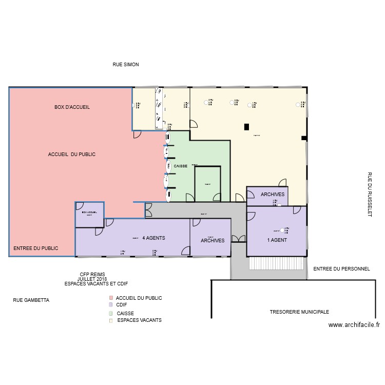 CDIF ACTUEL. Plan de 0 pièce et 0 m2