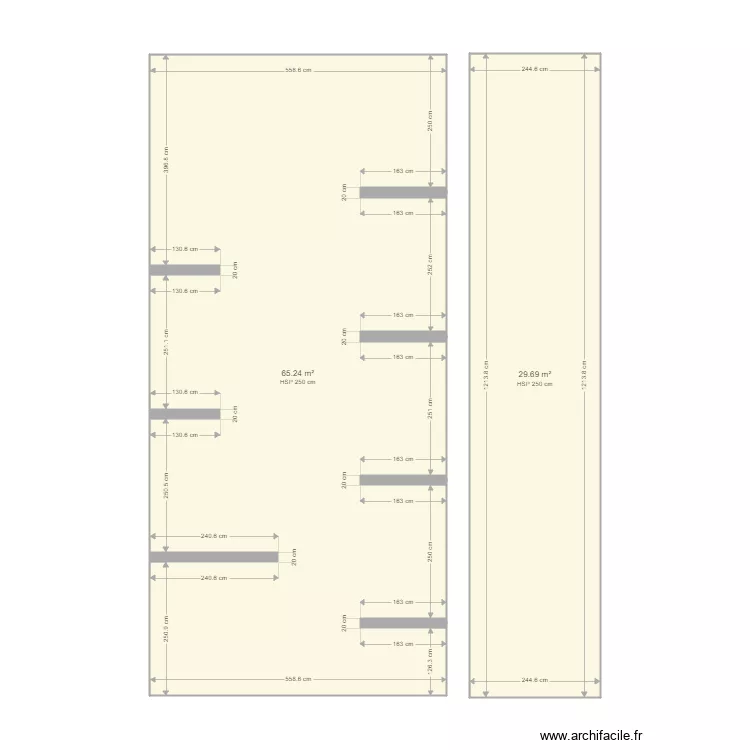CONDORCET CAGES. Plan de 