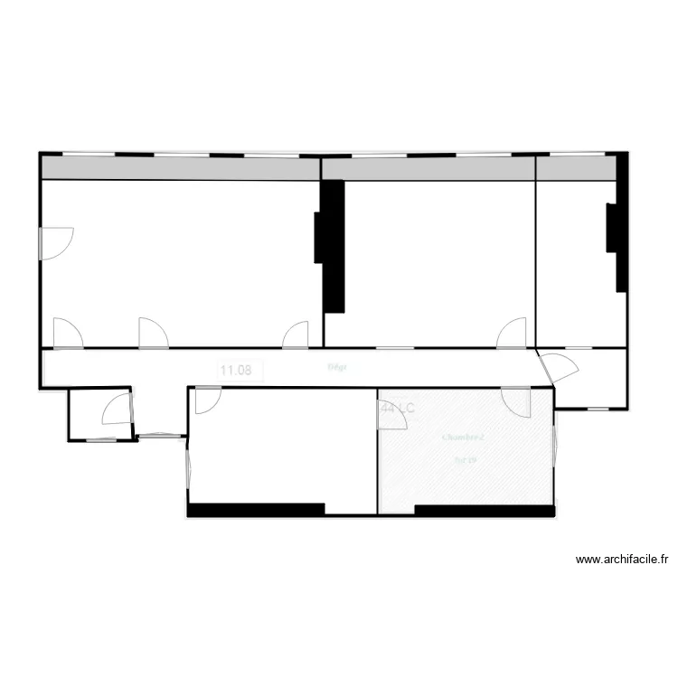 CH 4 C MERCIER. Plan de 