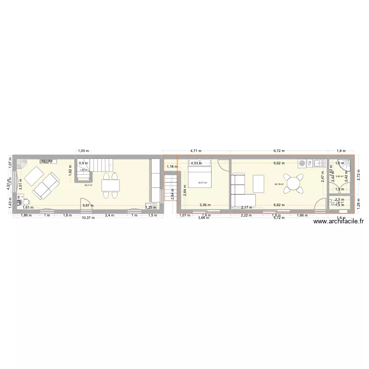 Barbi Après 09102023 V2. Plan de 10 et 109 m² Barbi Après 09102023 V2. Plan de 10 et 109 m²