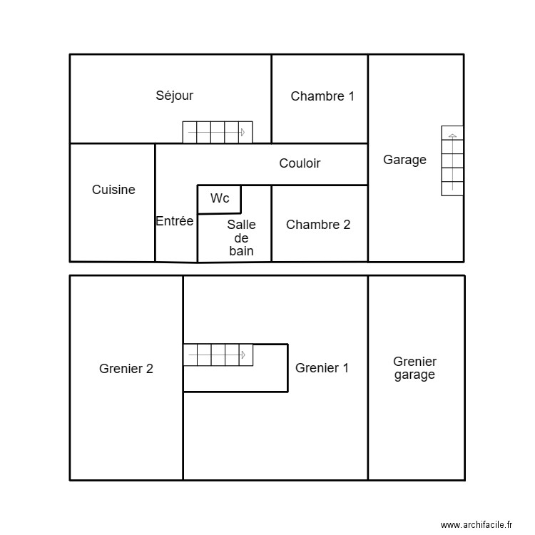 PLOMEUR LEROUX. Plan de 0 pièce et 0 m2