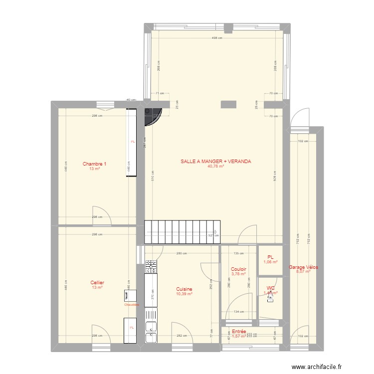 Etage0. Plan de 0 pièce et 0 m2