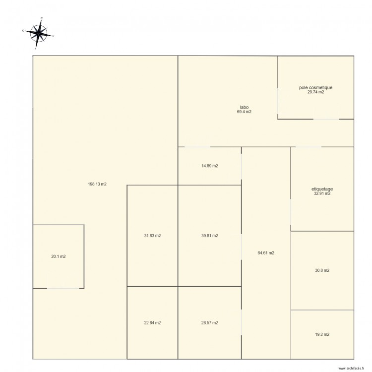 plan de masse 600m2. Plan de 0 pièce et 0 m2