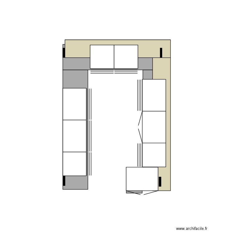 banque accueil. Plan de 0 pièce et 0 m2