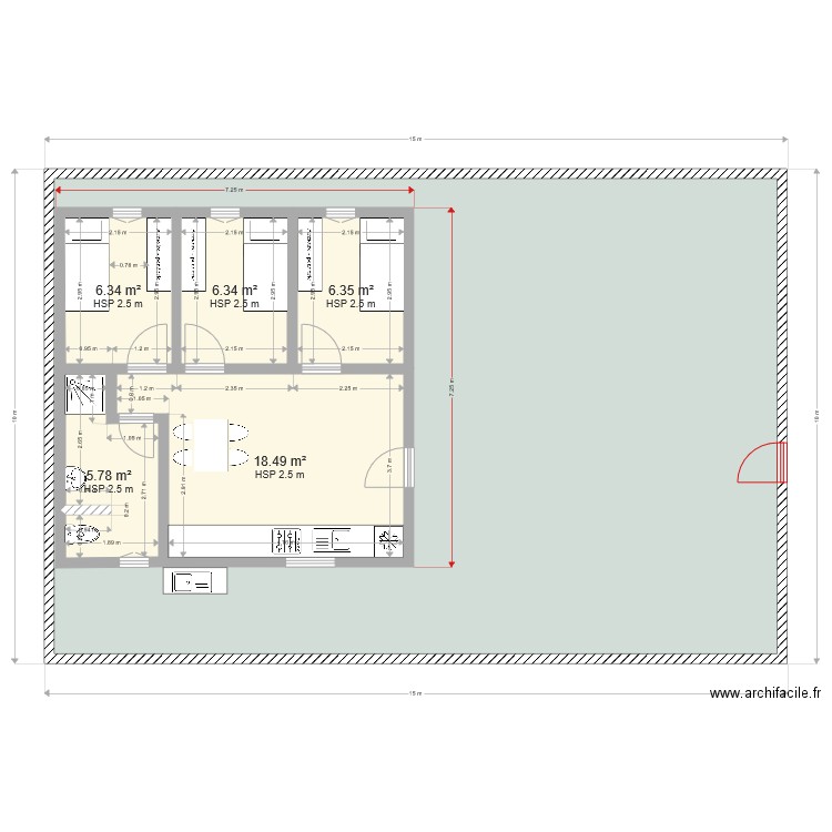 léna5 . Plan de 0 pièce et 0 m2