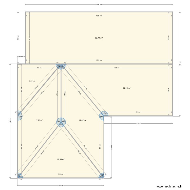 20211018 Projet toiture DUYCK. Plan de 0 pièce et 0 m2