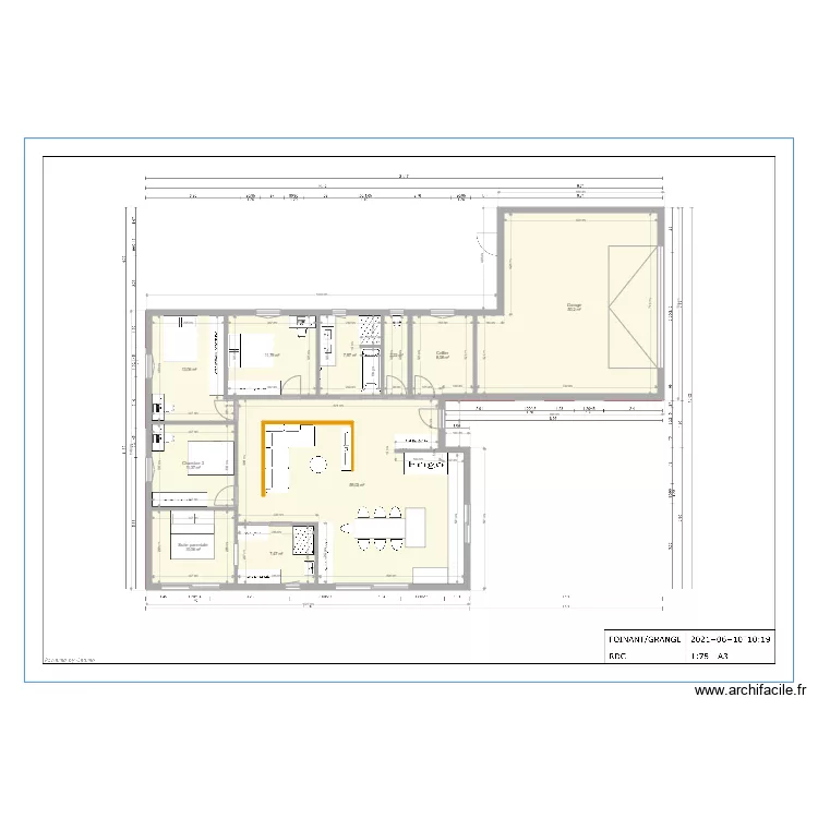 Notre maison 02. Plan de 
