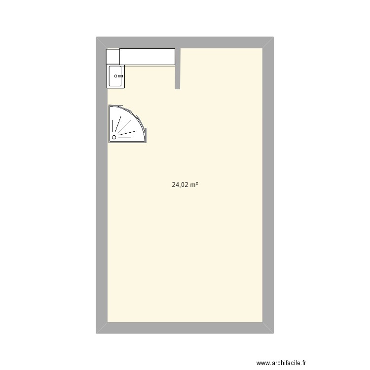 SDB R+2. Plan de 0 pièce et 0 m2