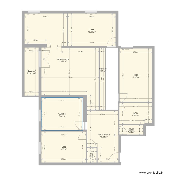 Dossier NIL. Plan de 0 pièce et 0 m2