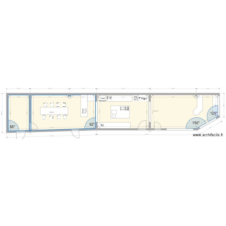 NP CULINAIRE. Plan de 0 pièce et 0 m2