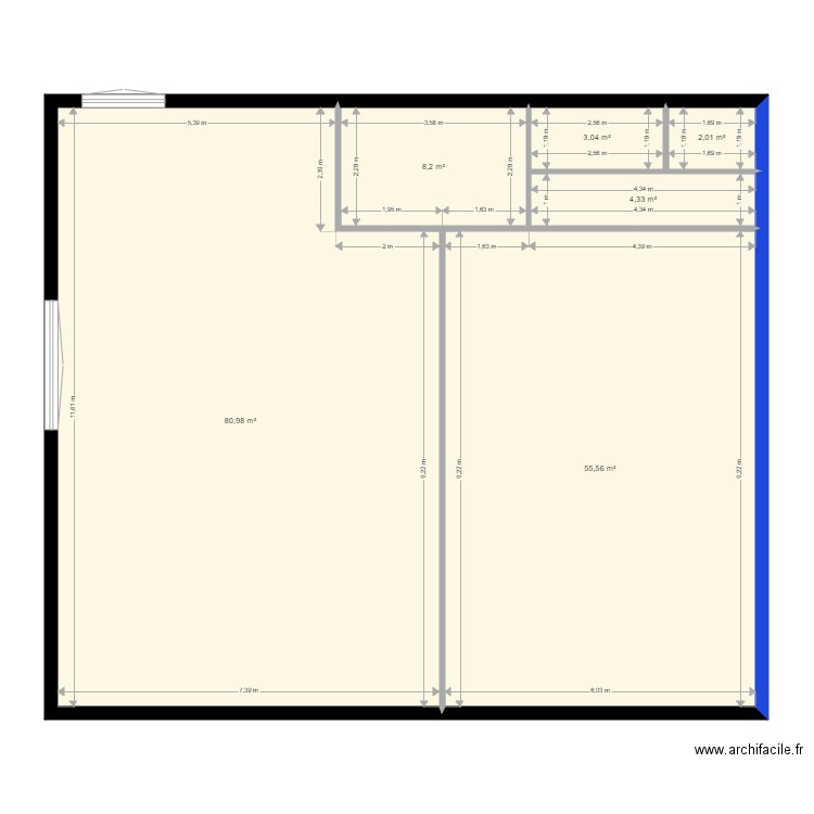 rdc. Plan de 0 pièce et 0 m2