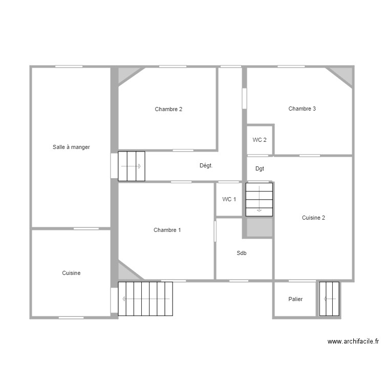 kabincinski rdc. Plan de 0 pièce et 0 m2