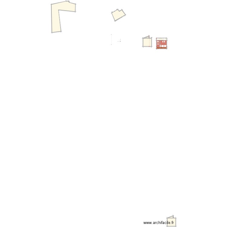 plan de facade arriere apres projet . Plan de 0 pièce et 0 m2