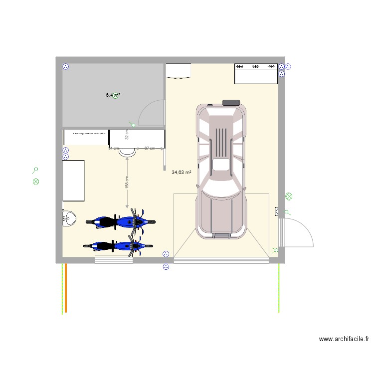 maison L. Plan de 0 pièce et 0 m2