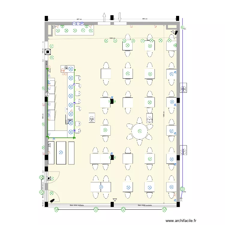 Salle resto Ivato  du 15 04 21 version2. Plan de 