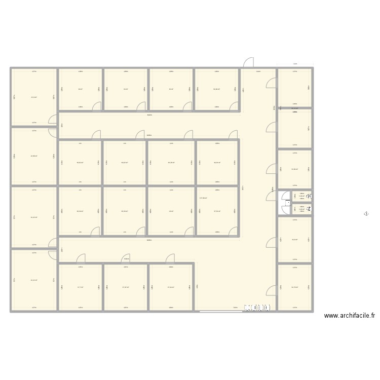 box. Plan de 0 pièce et 0 m2