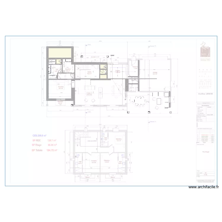 chambres parents 3. Plan de chambres parents 3. Plan de