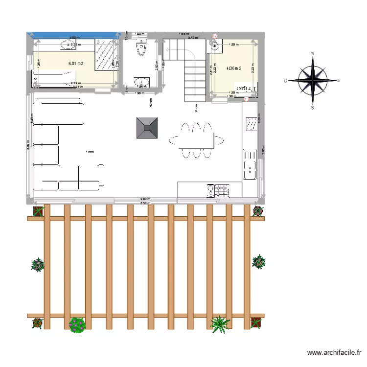 plan maison . Plan de 