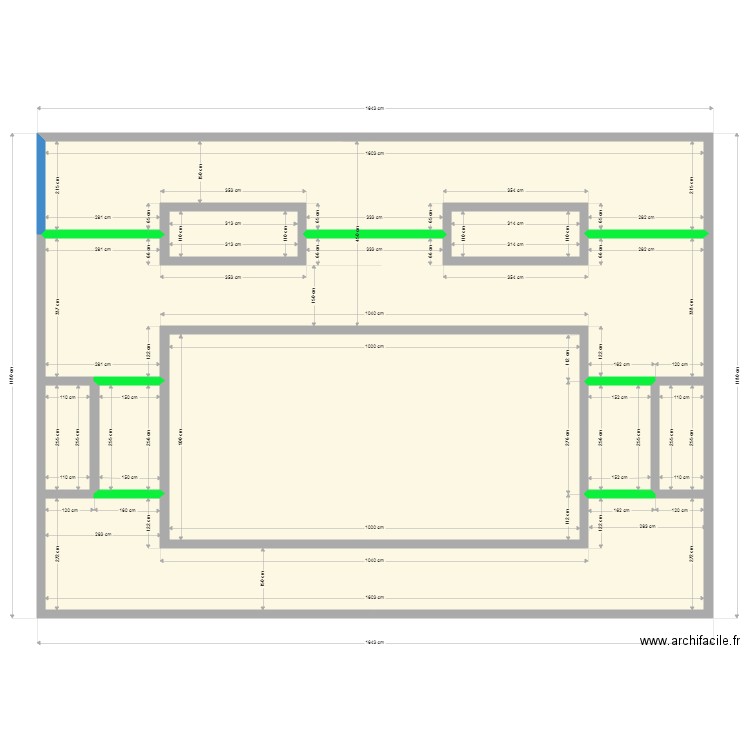 PISCINE III. Plan de 0 pièce et 0 m2