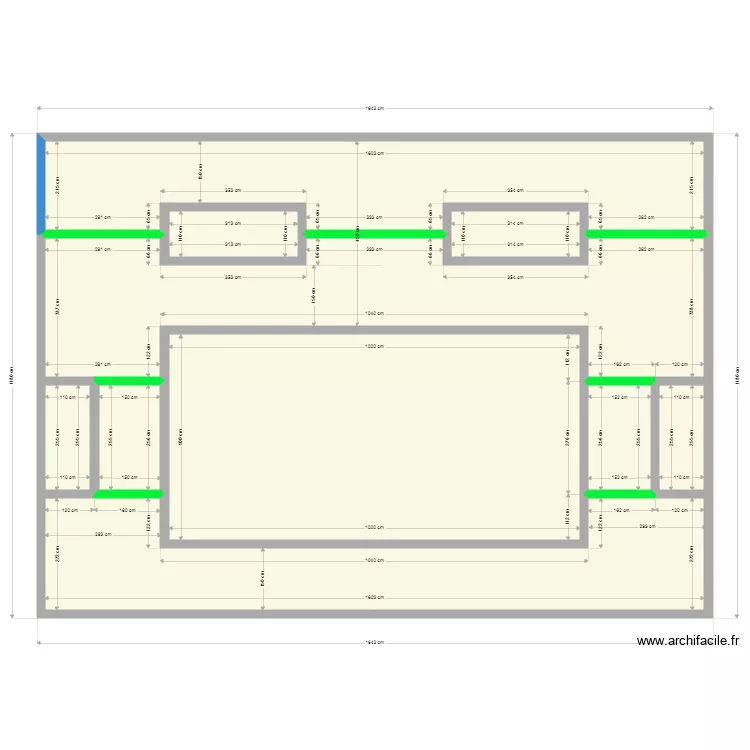 PISCINE III. Plan de 