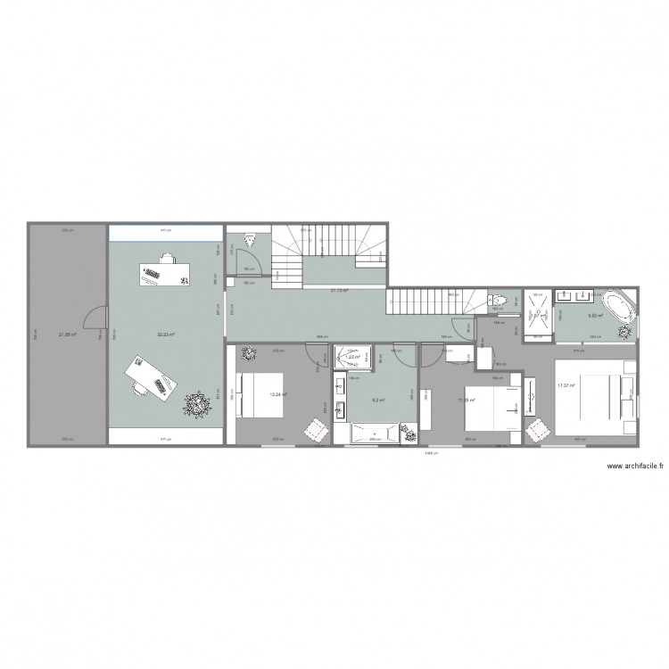 Boissenet 1étage. Plan de 0 pièce et 0 m2