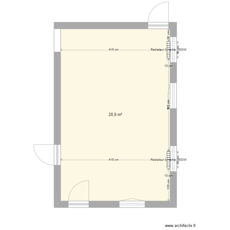 Salon. Plan de 0 pièce et 0 m2