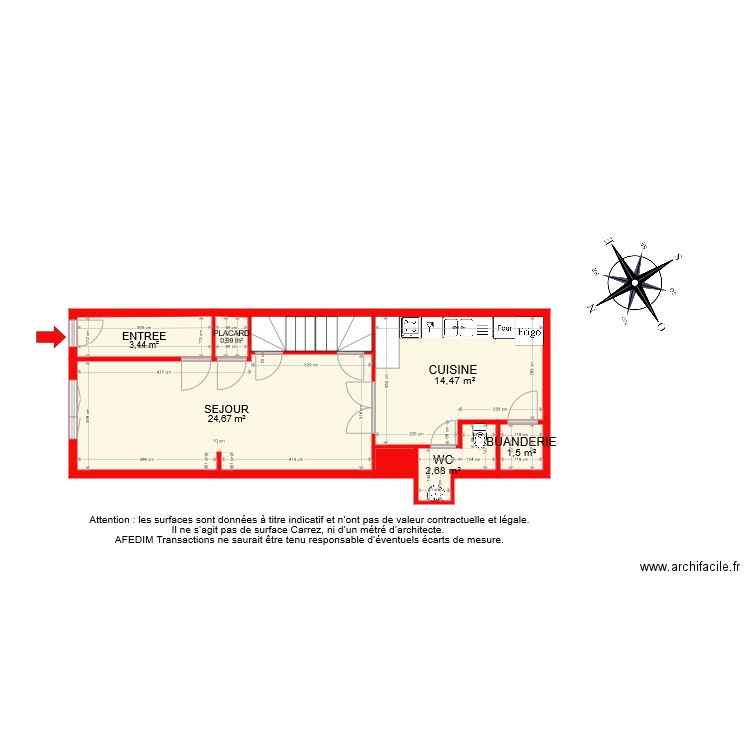 BI 8310 RDC PASCAL. Plan de 0 pièce et 0 m2