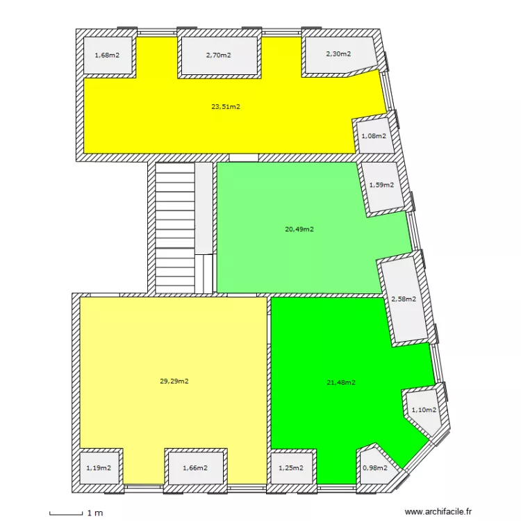 Ganbetta 21 - Niveau 3 . Plan de 