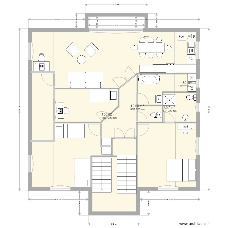 Plan 2eme Etage Version 2. Plan de 0 pièce et 0 m2