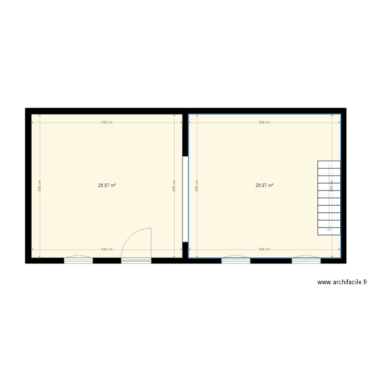 lemasson rdc v2. Plan de 0 pièce et 0 m2