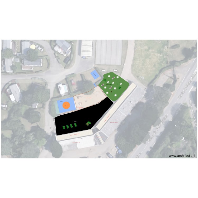 Extérieur. Plan de 0 pièce et 0 m2
