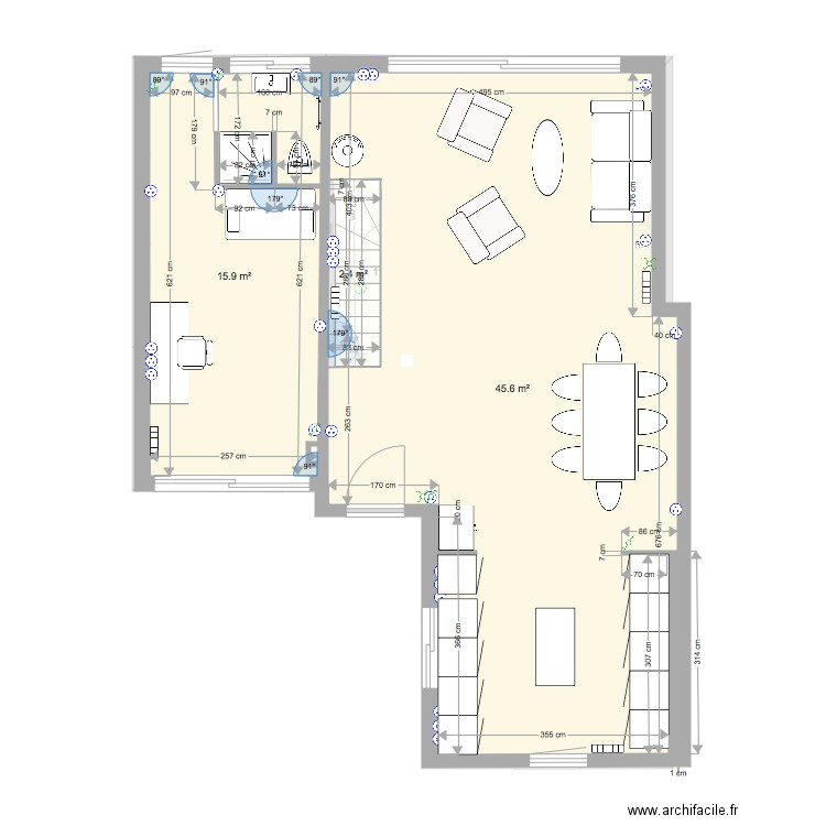 dalidet V2. Plan de 0 pièce et 0 m2